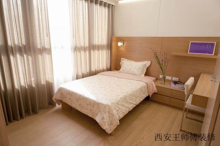 日式现代风侧卧装修图