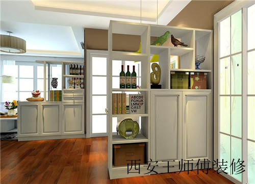 隔断酒柜装修效果图 时尚又新颖的隔断效果图