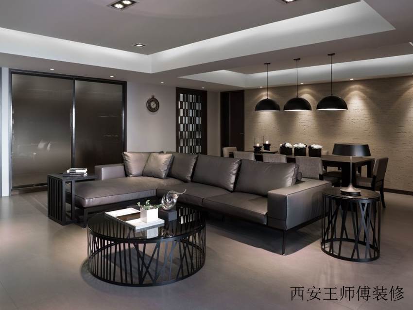 创意现代家装客厅家具设计