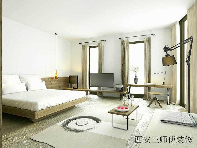 个性化现代简约风家居装修卧室搭配效果图
