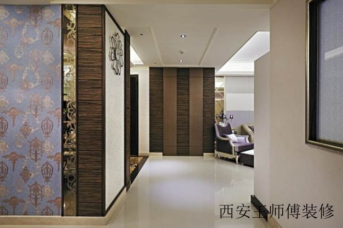 新古典家居过道吊顶效果图
