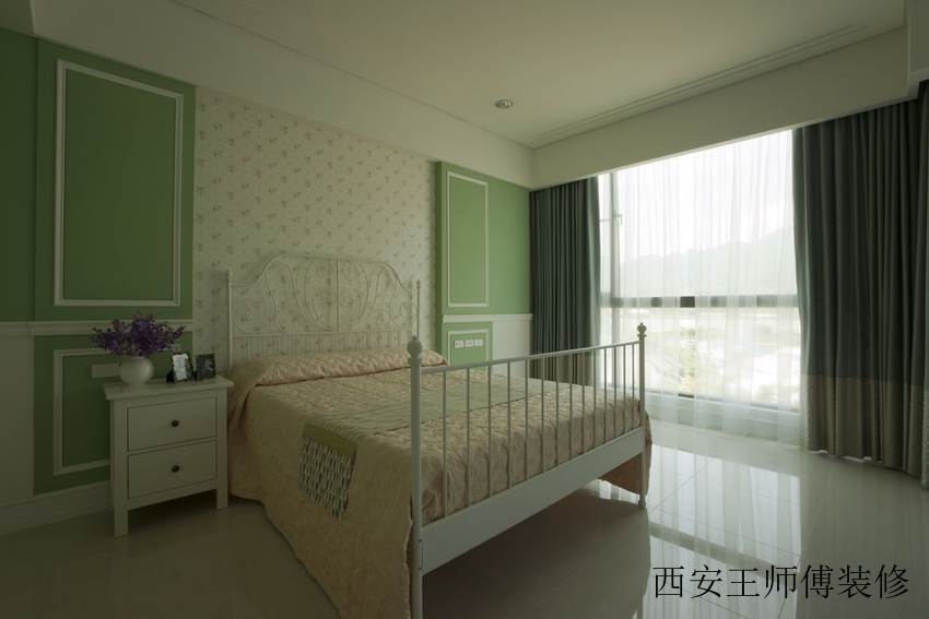 浪漫简欧卧室软装欣赏