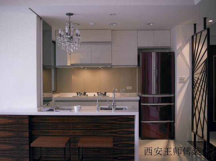 现代家居厨房精装效果图