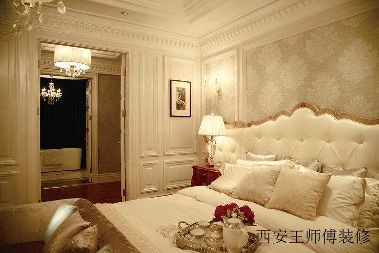 精美豪华古典欧式风格主卧隔断设计图