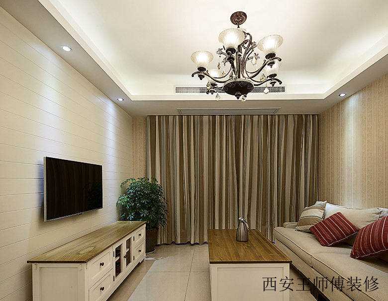 简约装修风格小户型客厅装潢案例图