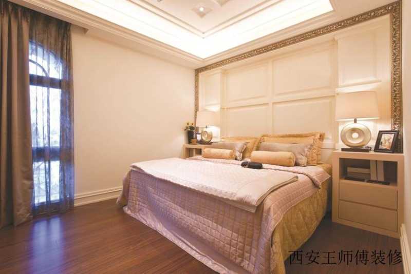 美式装修风格家装侧卧室效果图