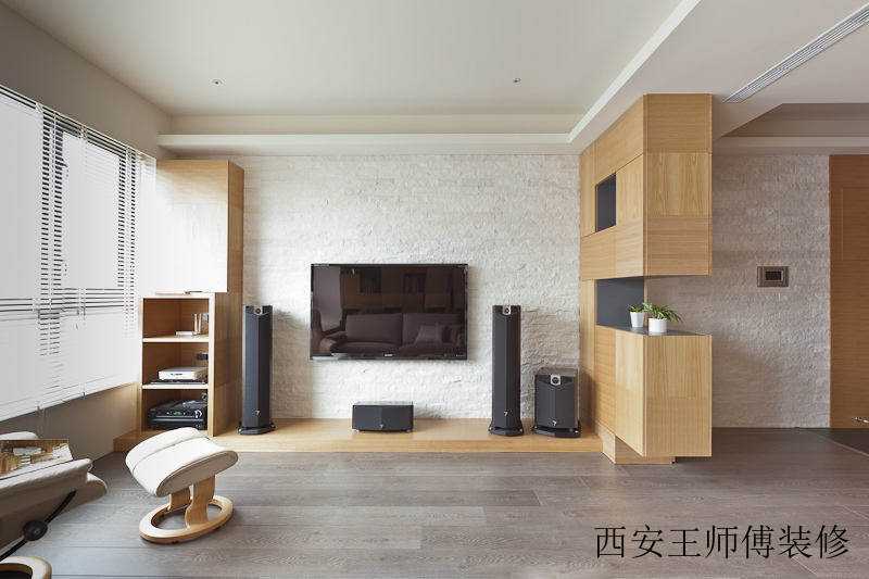 时尚简约现代 客厅石膏背景墙装饰效果图