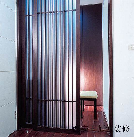 现代家居室内移门隔断设计