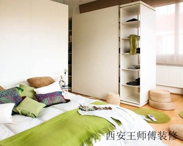 小清新现代简约卧室衣柜设计