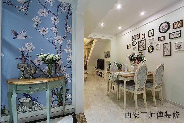 唯美浪漫简约美式餐厅设计装修美图