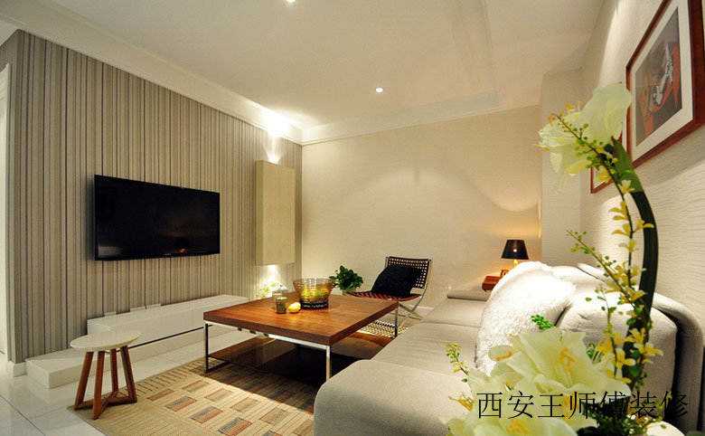 简约舒适现代家居客厅装饰效果图