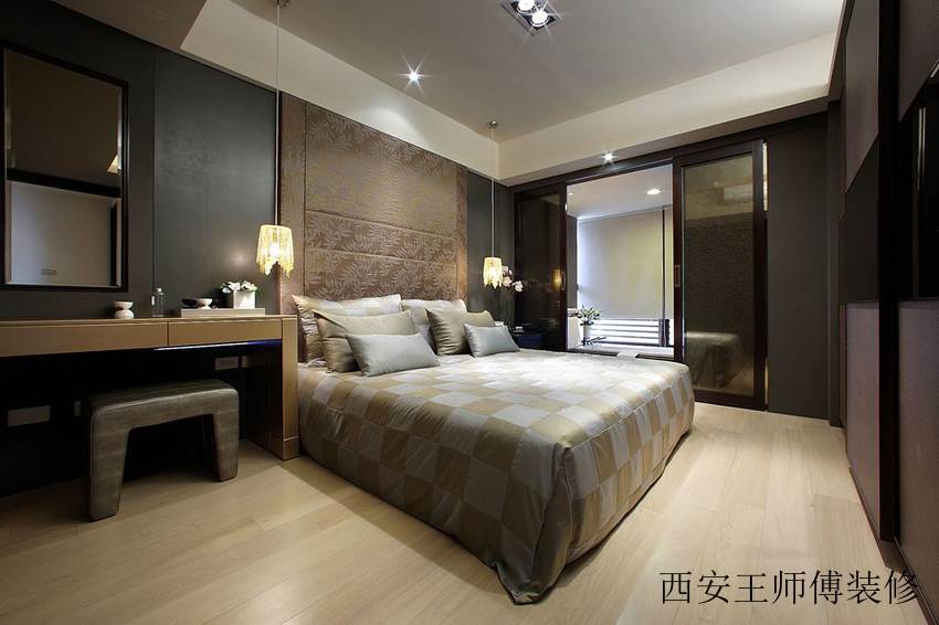 日式简约卧室装修效果图