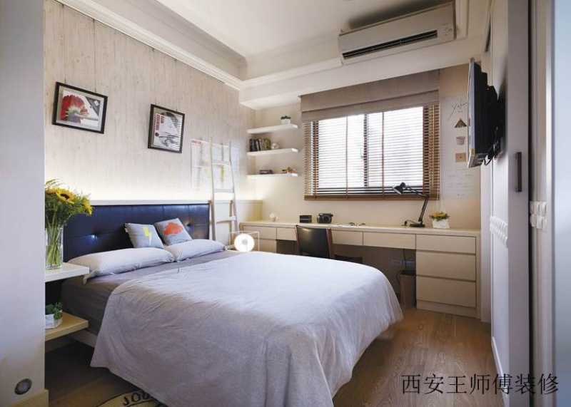 家居卧室休闲书桌简约现代设计