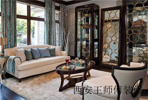 美式装修隔断效果图 极具情趣的隔断设计案例