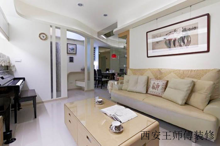 舒适简约客厅沙发效果图