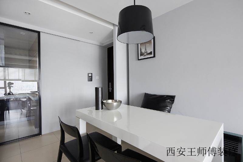 黑色现代时尚文艺餐厅局部装饰欣赏图