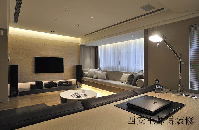 时尚现代公寓客厅效果图