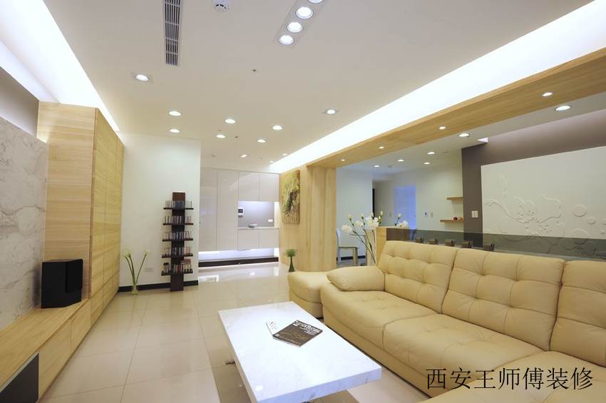 时尚优雅现代客厅效果图