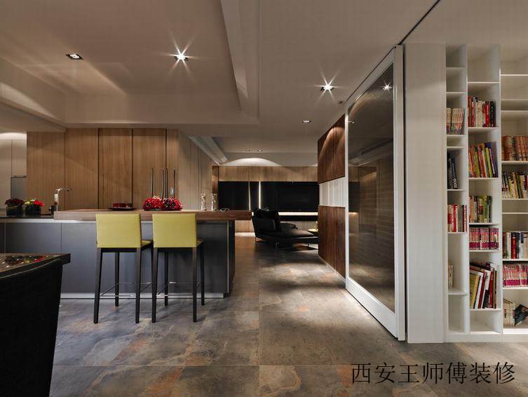 摩登现代公寓地板装饰图