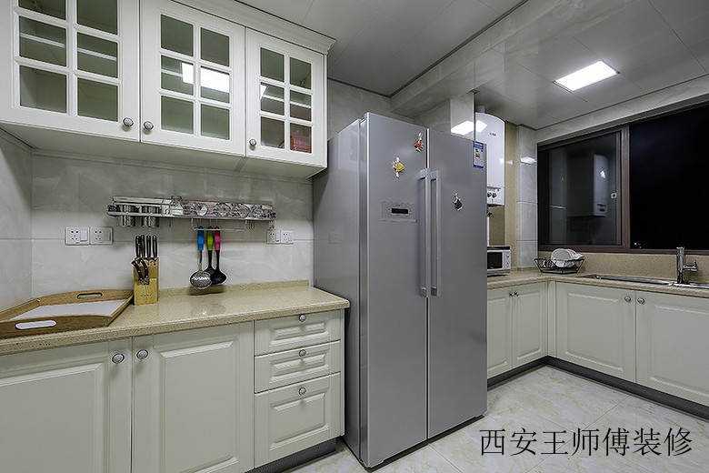 唯美简约美式风格厨房设计装修图