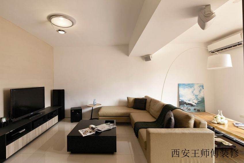 简约日式客厅家具装饰图