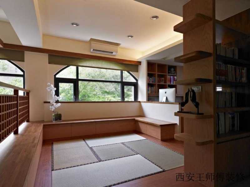 古典中式风榻榻米效果图