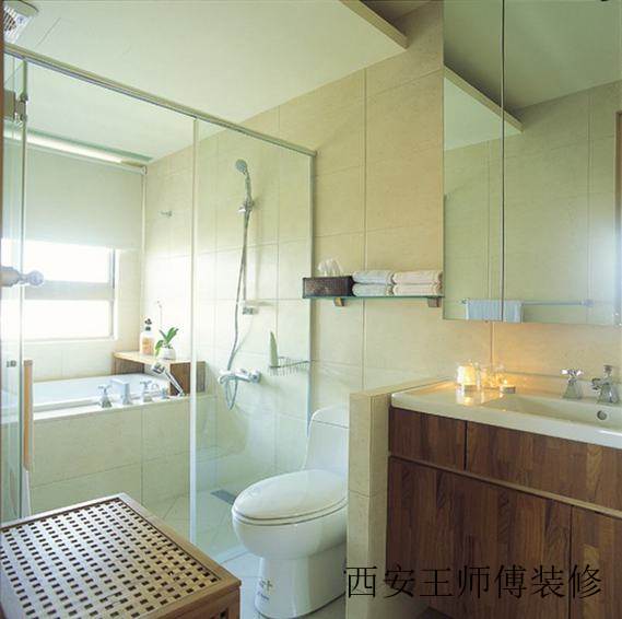 现代家居卫生间隔断设计