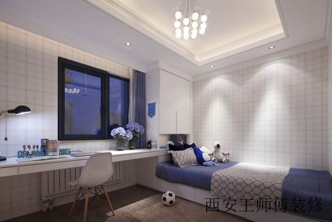 现代简约儿童房装修效果图