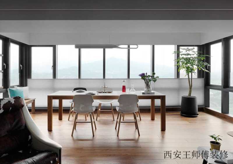 通透现代简约餐厅装修图