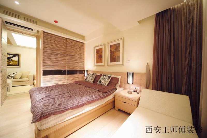 简约日式风格卧室装修效果图