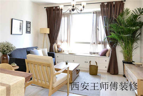 客厅飘窗窗帘效果图 设计飘窗需要注意什么