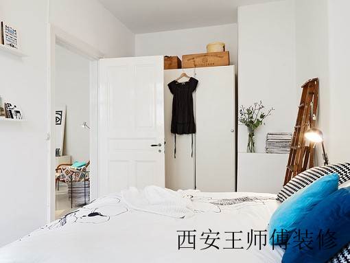 简洁宜家小户型卧室装饰设计