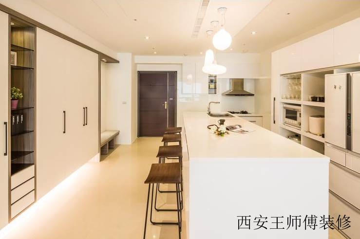 简约宜家公寓开放式厨房设计