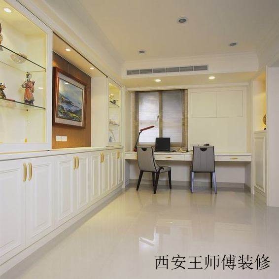 简约现代书房收纳柜设计