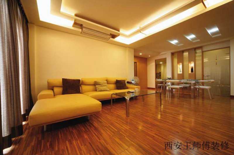 优雅舒适现代客厅沙发装饰图
