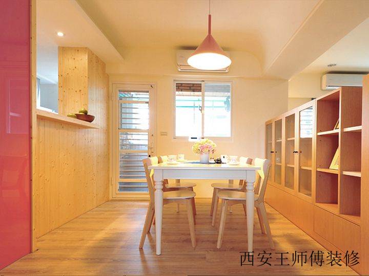 原木清新唯美简约餐厅设计装修案例图