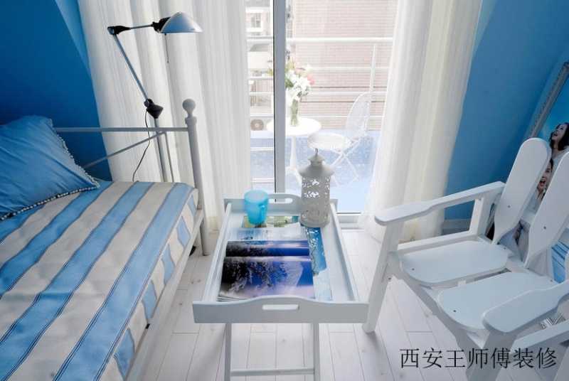 精美地中海卧室阳台隔断设计