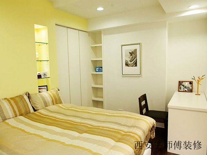 优雅现代简约公寓卧室装修美图