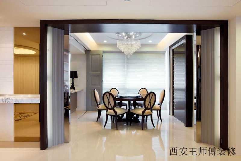 低奢新古典餐厅垭口设计