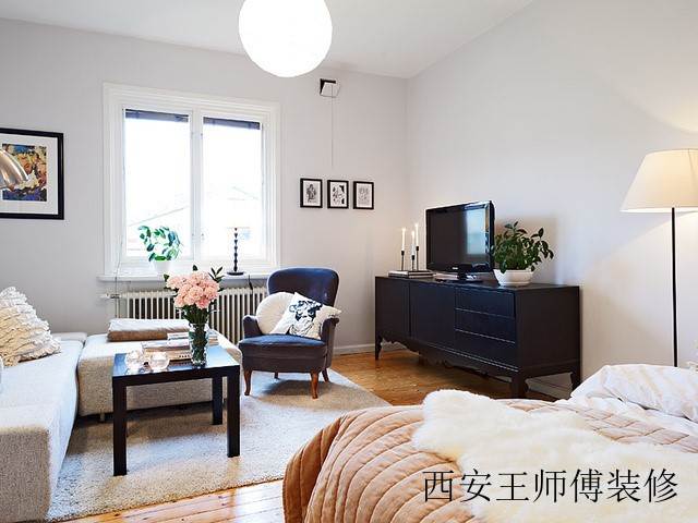 北欧小户型客厅家装效果图