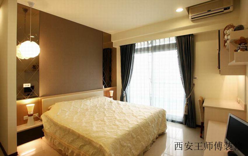 温馨现代卧室软装欣赏