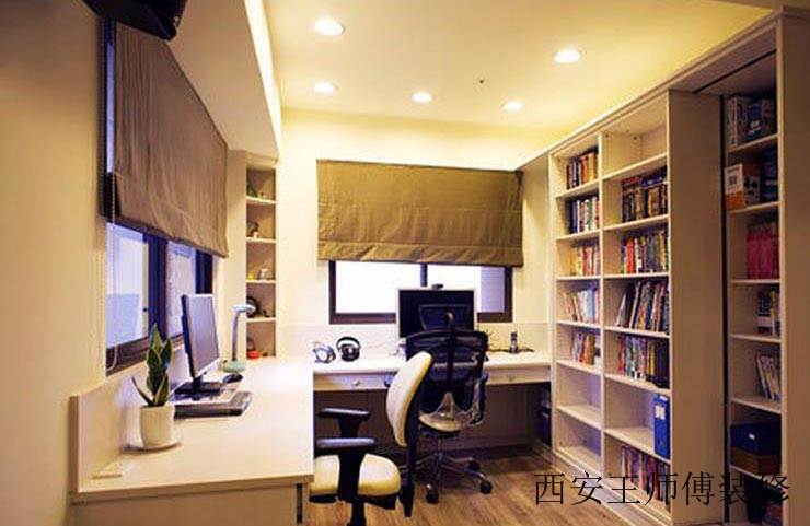 最新现代家居书房设计装修效果图