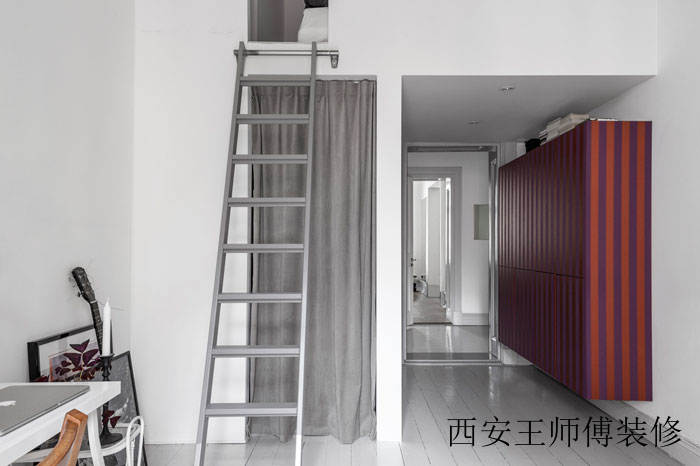 大气简约北欧风格家居过道设计装修图