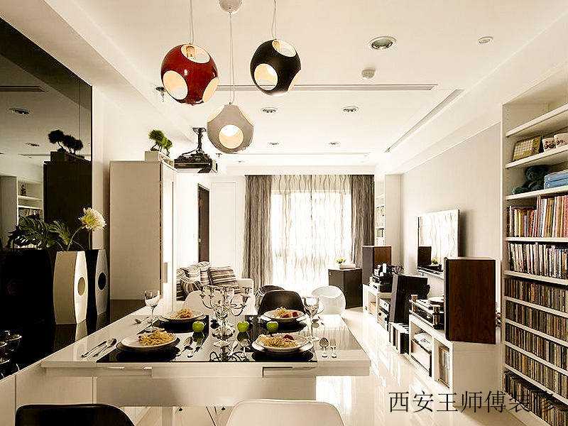简约时尚客厅吊顶家居效果图