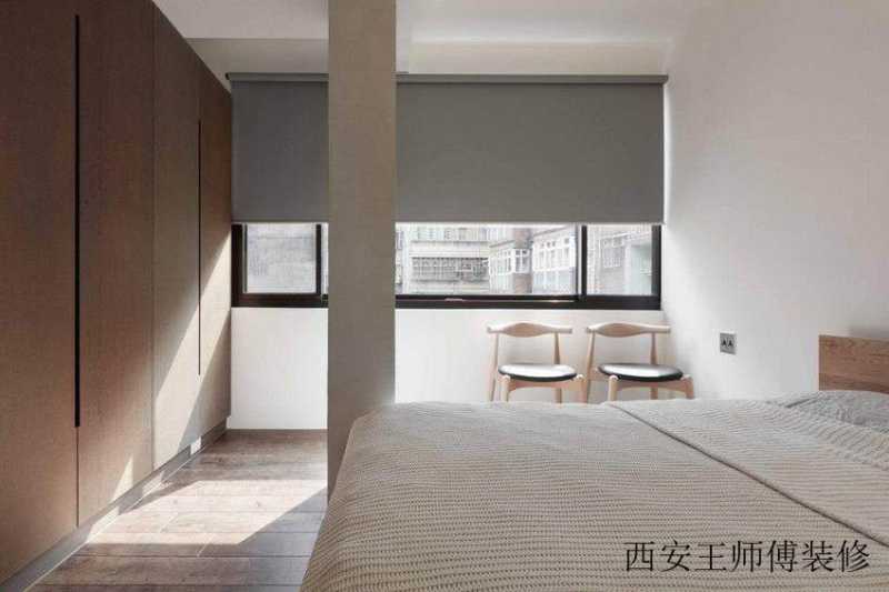 简约风格卧室采光窗设计