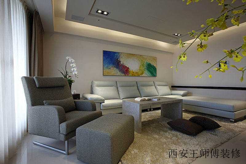 现代家居客厅油画装饰