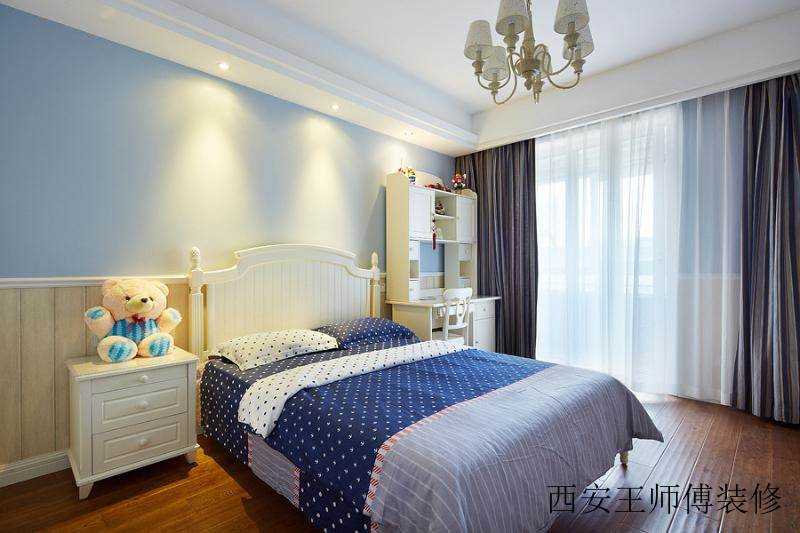 清新混搭装修儿童房效果图