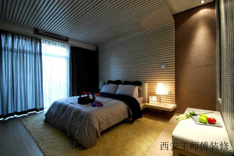 个性现代装修卧室效果图