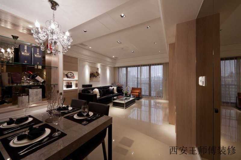 精致现代餐厅吊灯配置图