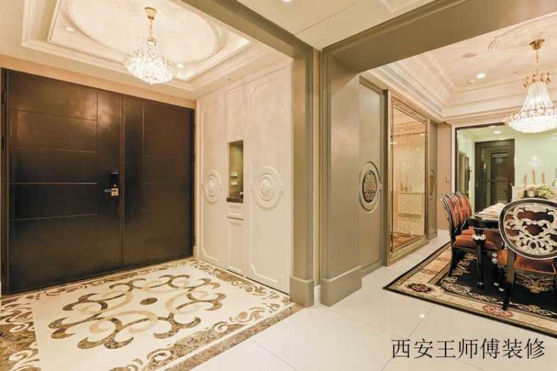 欧式玄关装修设计效果图
